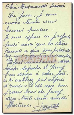 Beaufort - A Roche de l'Ermitage — Edições G. Lepage, n° 8709 — Verso
