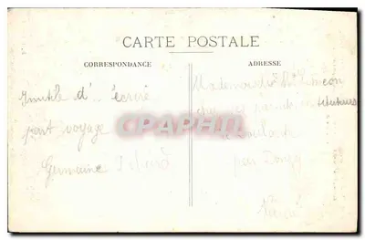 Dijon — Zamek Wody z pomnikiem Darcy'ego — R. I. Déposé — Rewers
