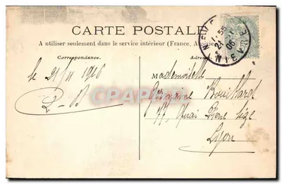 Nevers — Kaplica Świętej Marii — CPAPHIL, nr 42 — Rewers