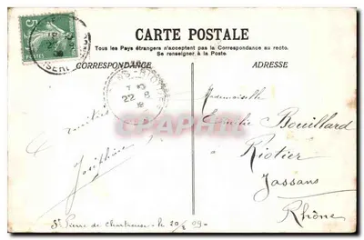 Rodovia da Grande-Chartreuse pelo Sappey — o Col de Porte — E.R. — n°1233 — Verso