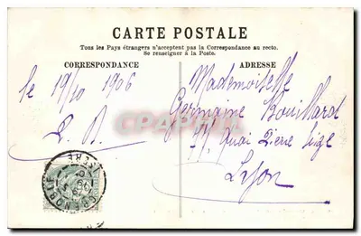 Grenoble — Katedra i pomnik generała — Rewers