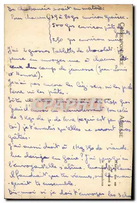 CANNES — Promenade de la Croisette e o Mont-Chevalier — LL, n° 175 — Verso