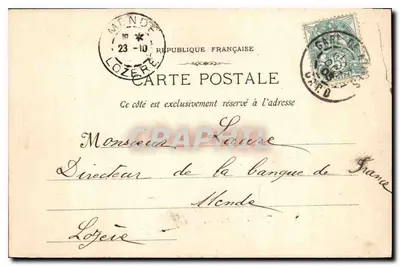 Nîmes - Pałac Sądu — Fototypia E. Lacour — Marsylia, nr 357 — Rewers