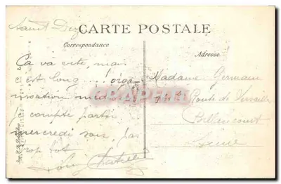 Saint-Dizier — O Pequeno Jardim — A. Gauttier, Édit. Saint-Tulier — Verso