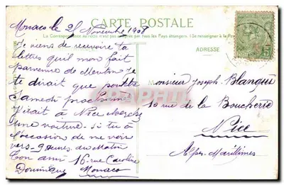 Nice — Promenade dos Ingleses e Píer — Edição Giletta, fot., Nice — Verso