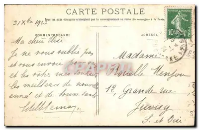 Nancy - Łóżko księcia Antoine'a - Muzeum Lorenskie — Dom Czasopism Béouris, wyd., Nancy — Rewers
