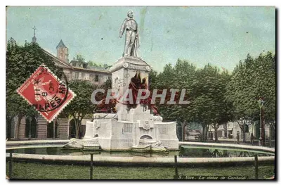 Nice. Statua Garibaldiego — wydawca Alpes, n°9