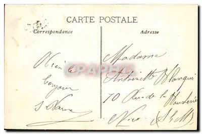 Marselha — Canal St-Jean e Catedral — L.M. — Verso