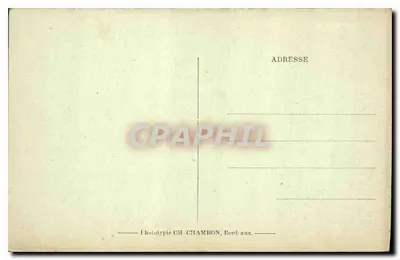Bordeaux — Monument des Girondins — C.B. — Rewers