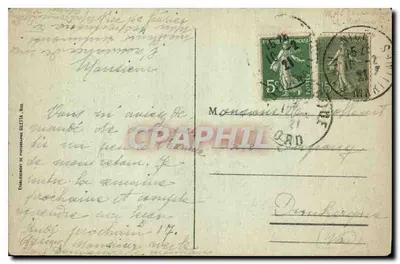 Nice - Promenade des Anglais à vol d'oiseau - Palais de la Jetée — Verso