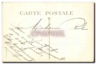 NICE, Quai des États-Unis — widok z quai i portu — wydawca L. C. B. nr 9 — Rewers