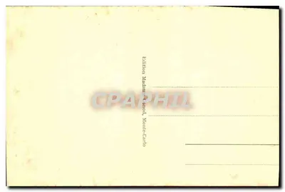 Monte-Carlo - As Terrasses do Cassino — edição Madame d'Andon, n° 175 — Verso
