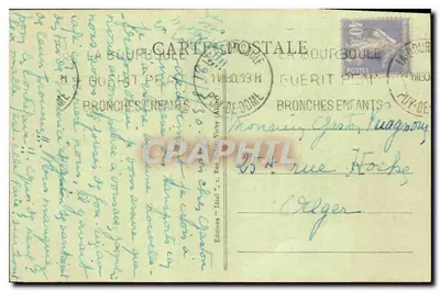 La Bourboule - Kasyno (Otwarcie 1929) — Wydawnictwo Ideal, n° 3012 — Rewers