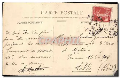 NICE — Escalier Lesage — Édition Picard, Nice. N° 15 — Rewers