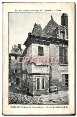 Beaufort-en-Vallée (Maine-et-Loire) — Maison Chardavoine — Série 1, Les Monuments historiques de la France