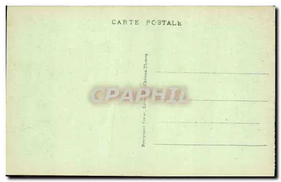 Vitry-le-François (Marne) — A Catedral e a Praça das Armas — Editor Château-Therry — Verso