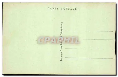 Vitry-le-François (Marne) — O Jardim do Hotel de Ville — Édit. J. B. — Verso