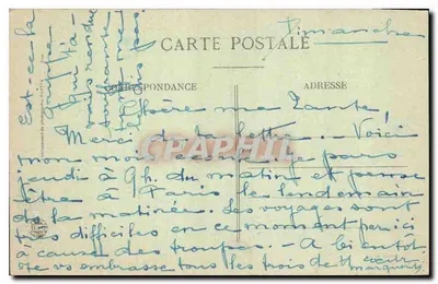 CANNES — Góry Estérel — nieznany wydawca, numer seryjny 535 — Rewers