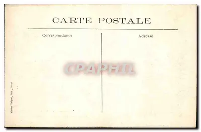 Salón de Música de la Emperatriz Joséphine — Castillo de La Malmaison — editor Marino Volponi, París, n° 3023 — Reverso