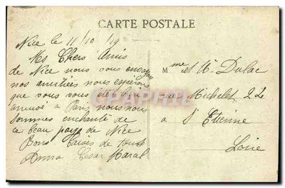 Nice — Kasyno Miejskie — P. M. wyd. Nice, n°32 — Rewers