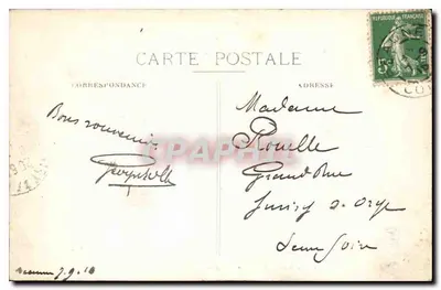 Hospicjum w Beaune — Dziedziniec Honoru w Hôtel-Dieu (XVe wiek) — Ronco Aîné, wyd. Beaune (Zgłoszony) — Rewers