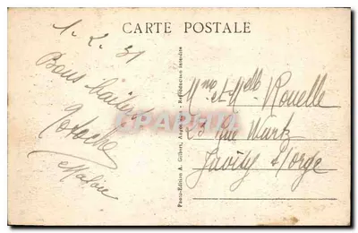 Sint-Pieterskathedraal — gevel van de 12e eeuw — A.G.A. - 441 - Angoulême (Charente) — Achterkant
