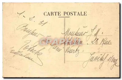 Angoulême — Katedra Świętego Krzyża — Rép. Bouguer, n°58 — Rewers