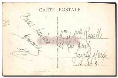 Angoulême - Monumento Carnot e Muralha Desaix — A.G.A. - 523 — Verso
