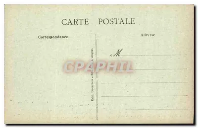 Angers — Ogólny widok zamku — Vise Nuntis, nr 104 — Rewers
