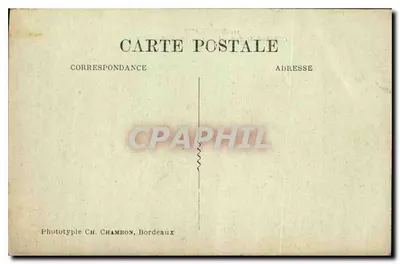 Bordeaux — Katedra Świętego Andrzeja i wieża Pey-Berland — C.B. — Rewers