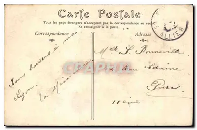 Vichy — Pałac Źródeł — ND. Phot. — Rewers