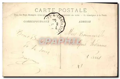Château de Bourbon-Busset — Environs de Vichy - 71 — L. R. Vichy — Rewers