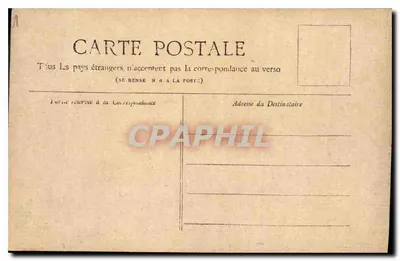 PARIS — O Palácio de Justiça — Coleção Petit Journal — Verso