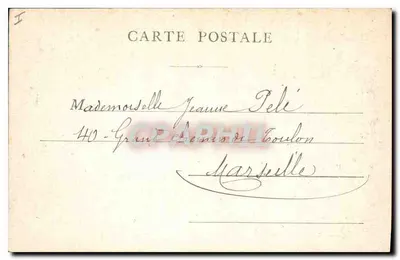 Paryż — Rue de Rivoli — wydawca nieznany — Rewers