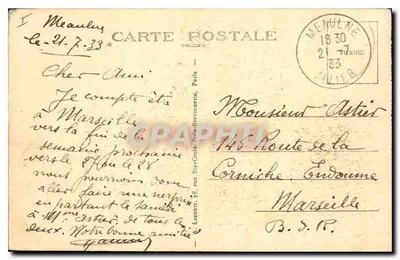 Parigi — La Tomba del Soldato Sconosciuto — A.L. — Tomb of the Unknown Soldier — Verso