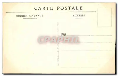 Basílica del Sagrado Corazón de Montmartre — El Déambulatoire — V.N. N° 36 — Reverso