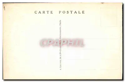 Paris — Grand Palais — A. L. O Palácio Principal — Verso
