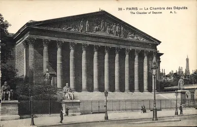 Paris — A Câmara dos Deputados — A. L.