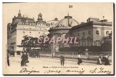 Paris — Palácio da Legião de Honra — L.J. & Cie, editores, Paris