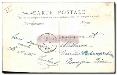 Paris — Palácio de Justiça — Edição E. L., Paris — Verso