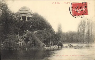 O Domo da Fonte da Rotonda — Paris — Fot. C. Jeangerté, 67, rue Rochechouart