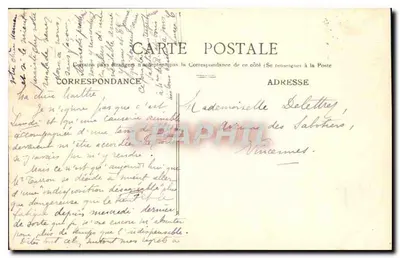 O Domo da Fonte da Rotonda — Paris — Fot. C. Jeangerté, 67, rue Rochechouart — Verso
