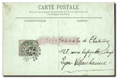 Paris — O Jardim do Luxemburgo — LL. n° 159 — Verso