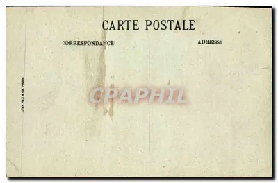 Paris — Vista do Jardim das Tuileries — LL, n° 694 — Verso