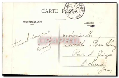 Paryż — Most Alexandre (z profilu) — Wydawca: C. P. G. n°312 — Rewers