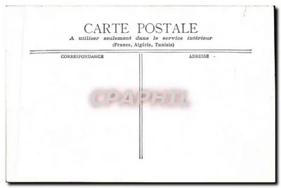 Paris — Avenida central do jardim das Tuileries — editor não visível — Verso