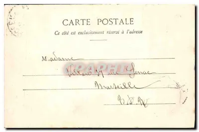 Sacre-Cœur de Montmartre — vue depuis Rue de la Barre — éditeur anonyme, n° 403 — Verso