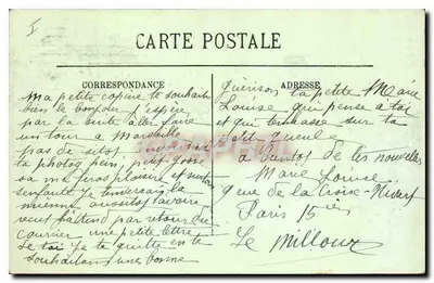 Paris — A Bolsa — LL. — n° 919 — Verso