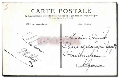 PARIS. — A Bolsa. — Editor não visível, n° de série não legível — Verso