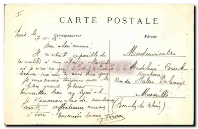 Paryż — Katedra Notre-Dame — CPAPHIL nr 235 — Rewers